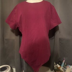 YITTY Deep Burgundy Bodysuit